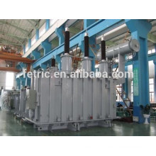 Three phase oil immersed type copper winding wound core low loss 66kV 132kV 25mva transformer